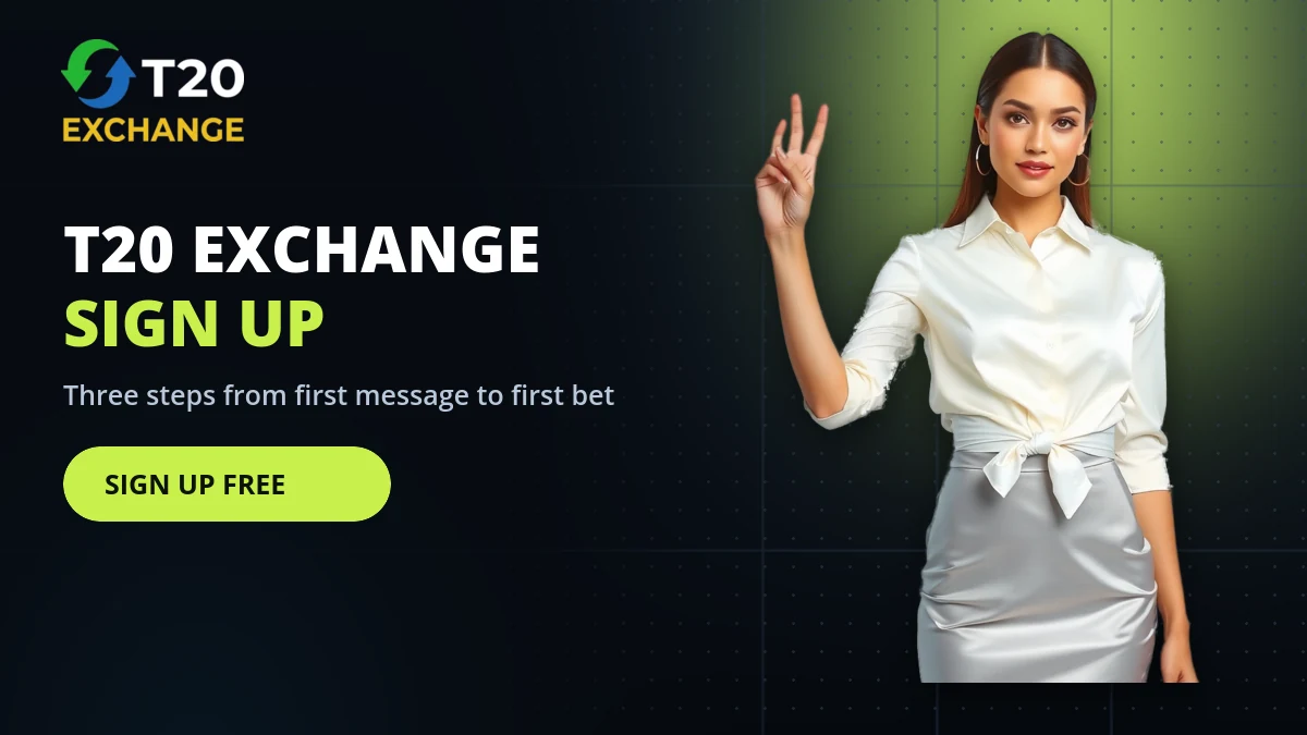 T20 Exchange sign up steps explained for new users in India